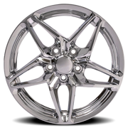 OE Wheels CV31 17x9.5 +56 5x120.65mm 70.3mm Chrome