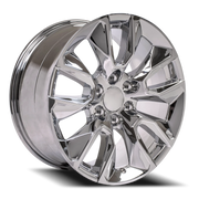 OE Wheels CV32 20x9 +28 6x139.7mm 78.1mm Chrome