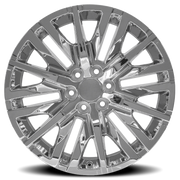 OE Wheels CV33 24x10 +28 6x139.7mm 78.1mm Chrome