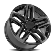 OE Wheels CV34B 20x9 +26 6x139.7mm 78.1mm Black Machined-Tinted Clear