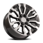 OE Wheels CV35 18x8.5 +24 6x139.7mm 78.1mm Gunmetal Machined