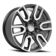 OE Wheels CV36 20x9 +28 6x139.7mm 78.1mm Gunmetal Machined