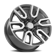 OE Wheels CV36 20x9 +24 6x139.7mm 78.1mm Gunmetal Machined