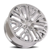 OE Wheels CV37 20x9 +24 6x165.1mm 78.1mm Chrome