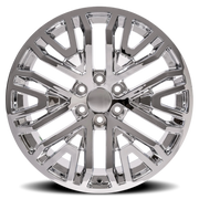 OE Wheels CV37 22x9 +28 6x139.7mm 78.1mm Chrome