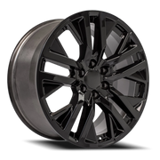 OE Wheels CV38 22x9 +28 6x139.7mm 78.1mm Black