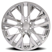 OE Wheels CV38 22x9 +28 6x139.7mm 78.1mm Chrome