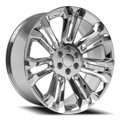 OE Wheels CV43B 22x9 +24 6x139.7mm 78.1mm Chrome
