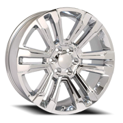 OE Wheels CV44 22x9 +24 6x139.7mm 78.1mm Chrome