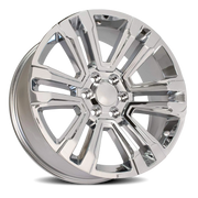OE Wheels CV44 20x9 +24 6x139.7mm 78.1mm Chrome