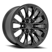 OE Wheels CV54 17x8 +33 6x120mm 66.9mm Satin Black