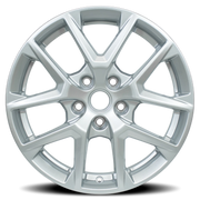 OE Wheels CV55 17x7 +41 5x115mm 70.3mm Gloss Silver