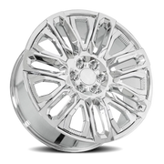 OE Wheels CV57 24x10 +31 6x139.7mm 78.1mm Chrome