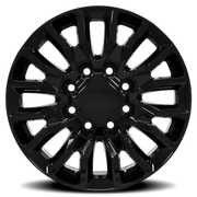 OE Wheels CV59B 20x8.5 +44 8x180mm 124.1mm Gloss Black
