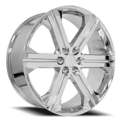 OE Wheels CV60 26x10 +30 6x139.7mm 78.1mm Chrome