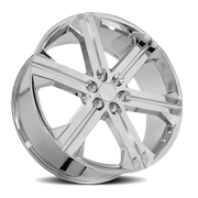 OE Wheels CV60 26x10 +30 6x139.7mm 78.1mm Chrome