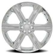 OE Wheels CV60 22x9 +24 6x139.7mm 78.1mm Chrome
