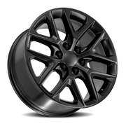 OE Wheels CV62 20x9 +28 6x139.7mm 78.1mm Satin Black