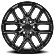 OE Wheels CV62 20x9 +28 6x139.7mm 78.1mm Satin Black