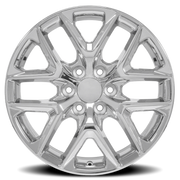 OE Wheels CV62 22x9 +28 6x139.7mm 78.1mm Chrome