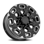 OE Wheels CV64B 20x8.5 +47 8x180mm 124.1mm Gloss Black Machined