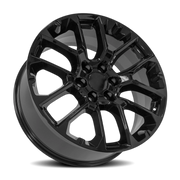 OE Wheels CV67 22x9 +28 6x139.7mm 78.1mm Gloss Black