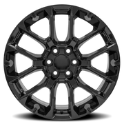 OE Wheels CV67 22x9 +28 6x139.7mm 78.1mm Gloss Black
