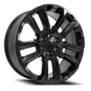 OE Wheels CV68 22x9 +28 6x139.7mm 78.1mm Satin Black