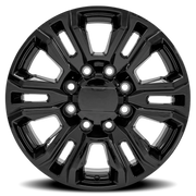 OE Wheels CV70B 20x8.5 +47 8x180mm 124.1mm Gloss Black