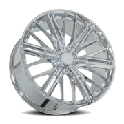 OE Wheels CV72 24x10 +31 6x139.7mm Chrome