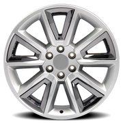 OE Wheels CV73 20x8.5 +24 6x139.7mm 78.1mm Hyper Black Chrome