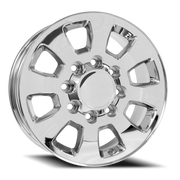 OE Wheels CV75B 18x8 +44 8x180mm 124.1mm Chrome