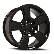 OE Wheels CV76 20x9 +27 6x139.7mm 78.1mm Black