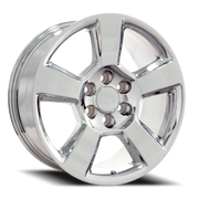 OE Wheels CV76 20x9 +27 6x139.7mm 78.1mm Chrome