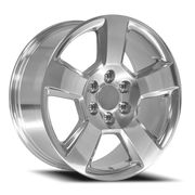 OE Wheels CV76 20x9 +27 6x139.7mm 78.1mm Polished