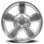 OE Wheels CV76 20x9 +27 6x139.7mm 78.1mm Polished