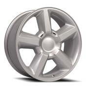 OE Wheels CV83 20x8.5 +31 6x139.7mm 78.1mm Silver