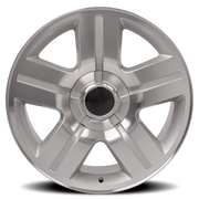 OE Wheels CV84 20x8.5 +31 6x139.7mm 78.1mm Machined Silver