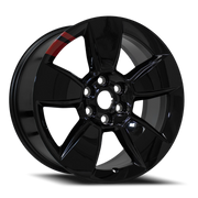 OE Wheels CV87 18x8.5 +33 6x120mm 66.9mm Gloss Black