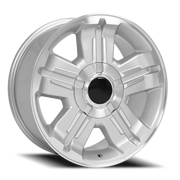 OE Wheels CV88 18x8 +31 6x139.7mm 78.1mm Machined Silver