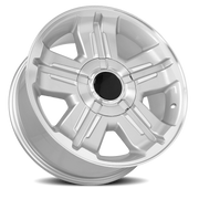 OE Wheels CV88 18x8 +31 6x139.7mm 78.1mm Machined Silver