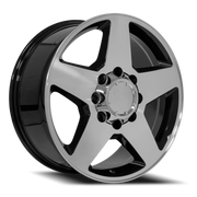 OE Wheels CV91A 20x8.5 +12 8x165.1mm 116.7mm Machined Black