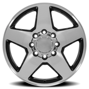 OE Wheels CV91A 20x8.5 +12 8x165.1mm 116.7mm Machined Black