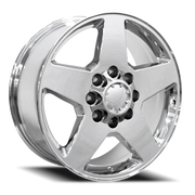 OE Wheels CV91B 20x8.5 +44 8x180mm 124.3mm Chrome