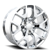 OE Wheels CV92 20x9 +27 6x139.7mm 78.1mm Chrome