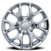 OE Wheels CV92 20x9 +27 6x139.7mm 78.1mm Chrome