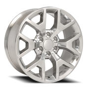 OE Wheels CV92 20x9 +27 6x139.7mm 78.1mm Polished