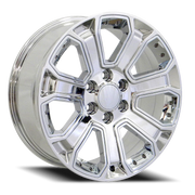 OE Wheels CV93 20x8.5 +31 6x139.7mm 78.1mm Chrome