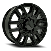 OE Wheels CV96B 20x8.5 +47 8x180mm 124.1mm Gloss Black