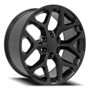 OE Wheels CV98B 22x9 +24 6x139.7mm 78.1mm Satin Black